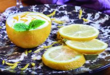 Mousse de limão siciliano